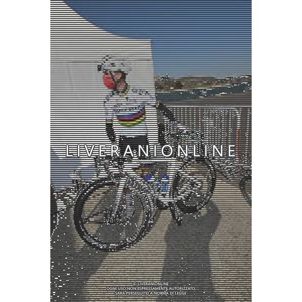 11-02-2022 Tour de la provence; Tappa 01 Istres - Saintes Marie, De La Mer; 2022, Quick Step - Alpha Vinyl; Alaphilippe, Julian; Istres; ©SIROTTI /AGENZIA ALDO LIVERANI SAS