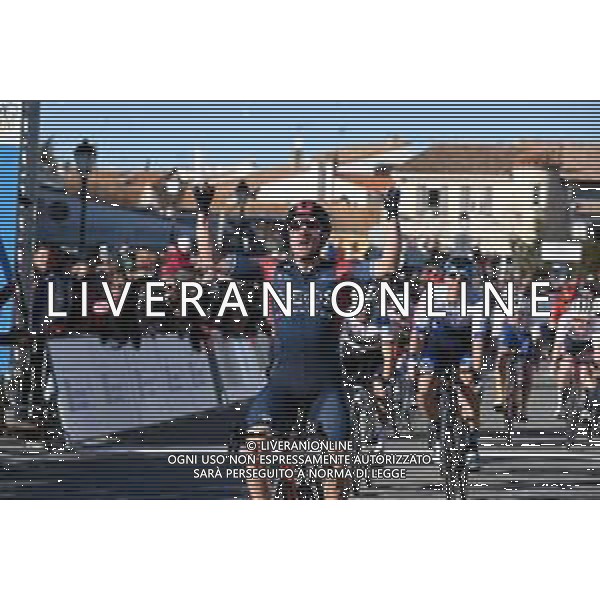 11-02-2022 Tour de la provence; Tappa 01 Istres - Saintes Marie, De La Mer; 2022, Ineos - Grenadiers; Viviani, Elia; Saintes Maries De La Mer; ©SIROTTI /AGENZIA ALDO LIVERANI SAS ￼￼￼￼￼￼￼