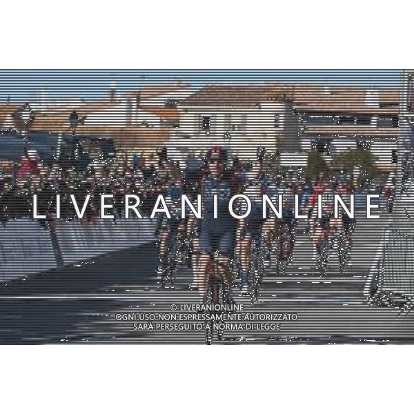 11-02-2022 Tour de la provence; Tappa 01 Istres - Saintes Marie, De La Mer; 2022, Ineos - Grenadiers; Viviani, Elia; Saintes Maries De La Mer; ©SIROTTI /AGENZIA ALDO LIVERANI SAS ￼￼￼￼￼￼￼
