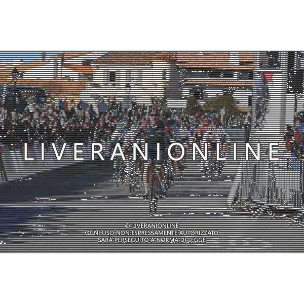 11-02-2022 Tour de la provence; Tappa 01 Istres - Saintes Marie, De La Mer; 2022, Ineos - Grenadiers; Viviani, Elia; Saintes Maries De La Mer; ©SIROTTI /AGENZIA ALDO LIVERANI SAS ￼￼￼￼￼￼￼