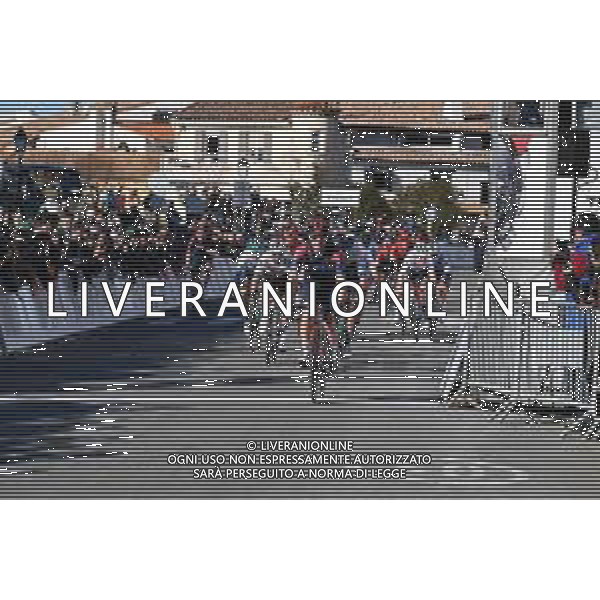 11-02-2022 Tour de la provence; Tappa 01 Istres - Saintes Marie, De La Mer; 2022, Ineos - Grenadiers; Viviani, Elia; Saintes Maries De La Mer; ©SIROTTI /AGENZIA ALDO LIVERANI SAS ￼￼￼￼￼￼￼
