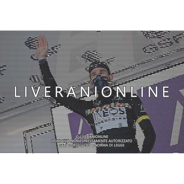 11-02-2022 Tour de la provence; Tappa 01 Istres - Saintes Marie, De La Mer; 2022, Ineos - Grenadiers; Ganna, Filippo; Saintes Maries De La Mer; ©SIROTTI /AGENZIA ALDO LIVERANI SAS ￼￼￼￼￼￼￼