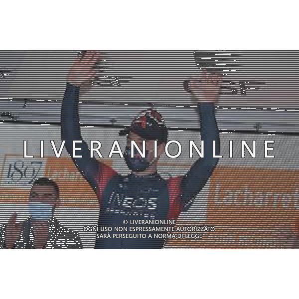 11-02-2022 Tour de la provence; Tappa 01 Istres - Saintes Marie, De La Mer; 2022, Ineos - Grenadiers; Viviani, Elia; Saintes Maries De La Mer; ©SIROTTI /AGENZIA ALDO LIVERANI SAS ￼￼￼￼￼￼￼