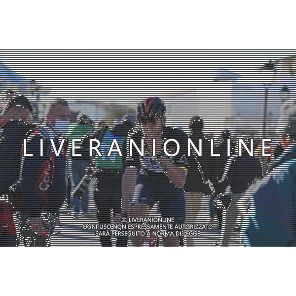 11-02-2022 Tour de la provence; Tappa 01 Istres - Saintes Marie, De La Mer; 2022, Ineos - Grenadiers; Ganna, Filippo; Saintes Maries De La Mer; ©SIROTTI /AGENZIA ALDO LIVERANI SAS ￼￼￼￼￼￼￼