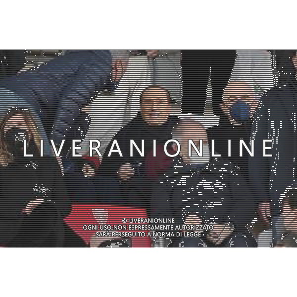 ¬© TVRG il presidente Silvio Berlusconi in tribuna con adriano galliani Monza vs Spal Campionato Serie BKT - 22a giornata Monza 12-02-2022 U-Power Stadium foto Roberto Garavaglia/ag. Aldo Liverani sas /AGENZIA ALDO LIVERANI SAS ￼￼￼￼￼￼￼