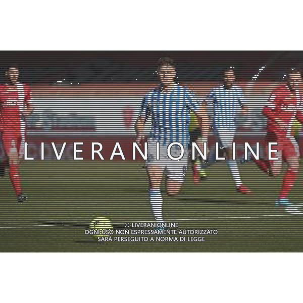 ¬© TVRG Lorenzo Colombo (Spal) Monza vs Spal Campionato Serie BKT - 22a giornata Monza 12-02-2022 U-Power Stadium foto Roberto Garavaglia/ag. Aldo Liverani sas /AGENZIA ALDO LIVERANI SAS