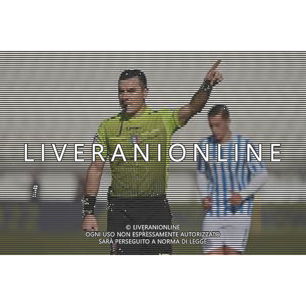 © TVRG l\'arbitro Gianpiero Miele di Nola (NA) Monza vs Spal Campionato Serie BKT - 22a giornata Monza 12-02-2022 U-Power Stadium foto Roberto Garavaglia/ag. Aldo Liverani sas /AGENZIA ALDO LIVERANI SAS ￼￼￼￼￼￼￼