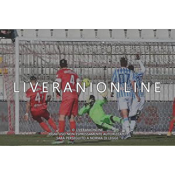 ¬© TVRG Dany Mota Carvalho (Monza) segna il gol dell\'1 a 0 Monza vs Spal Campionato Serie BKT - 22a giornata Monza 12-02-2022 U-Power Stadium foto Roberto Garavaglia/ag. Aldo Liverani sas /AGENZIA ALDO LIVERANI SAS