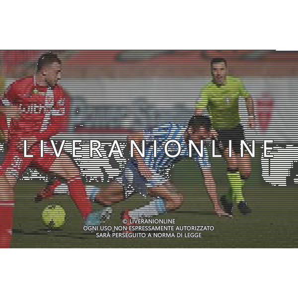 ¬© TVRG Marco Mancosu (Spal) Monza vs Spal Campionato Serie BKT - 22a giornata Monza 12-02-2022 U-Power Stadium foto Roberto Garavaglia/ag. Aldo Liverani sas /AGENZIA ALDO LIVERANI SAS