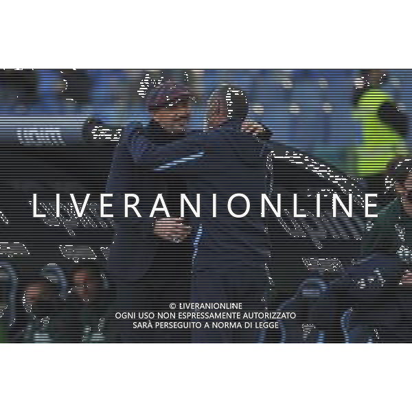 Lazio vs Bologna Campionato Serie A TIM - 25 giornata Stadio Olimpico - Roma 12-02-2022 nella foto Mihajlovic e Sarri FOTO FEDERICO GAETANO-AG ALDO LIVERANI SAS