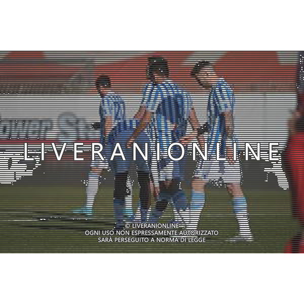 ¬© TVRG delusione Spal dopo il gol del 3 a 0 Monza vs Spal Campionato Serie BKT - 22a giornata Monza 12-02-2022 U-Power Stadium foto Roberto Garavaglia/ag. Aldo Liverani sas /AGENZIA ALDO LIVERANI SAS