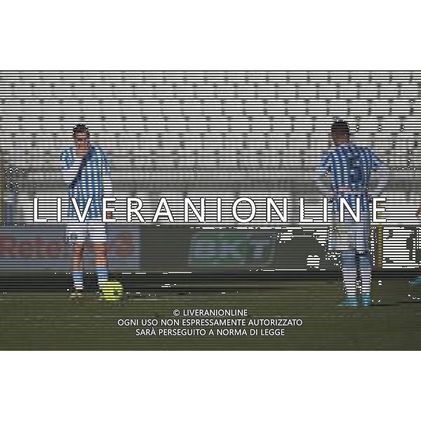 ¬© TVRG delusione Spal dopo il gol del 4 a 0 Monza vs Spal Campionato Serie BKT - 22a giornata Monza 12-02-2022 U-Power Stadium foto Roberto Garavaglia/ag. Aldo Liverani sas /AGENZIA ALDO LIVERANI SAS