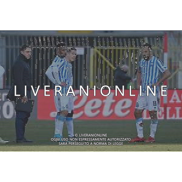 ¬© TVRG delusione Spal a fine gara Monza vs Spal Campionato Serie BKT - 22a giornata Monza 12-02-2022 U-Power Stadium foto Roberto Garavaglia/ag. Aldo Liverani sas /AGENZIA ALDO LIVERANI SAS