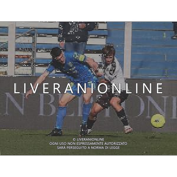 PARMA - PORDENONE CAMPIONATO CALCIO SERIE BKT 12.02.2022 NELLA FOTO GIUSEPPE DI SERIO E BERNABE\' ADRIAN ©SANTANDREA/AGENZIA ALDO LIVERANI SAS