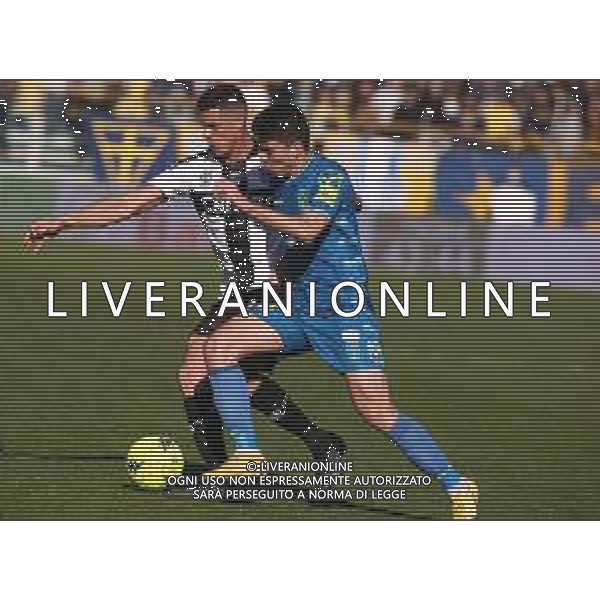 PARMA - PORDENONE CAMPIONATO CALCIO SERIE BKT 12.02.2022 NELLA FOTO YORDAN OSORIO E NICOLO\' CAMBIAGHI ©SANTANDREA/AGENZIA ALDO LIVERANI SAS