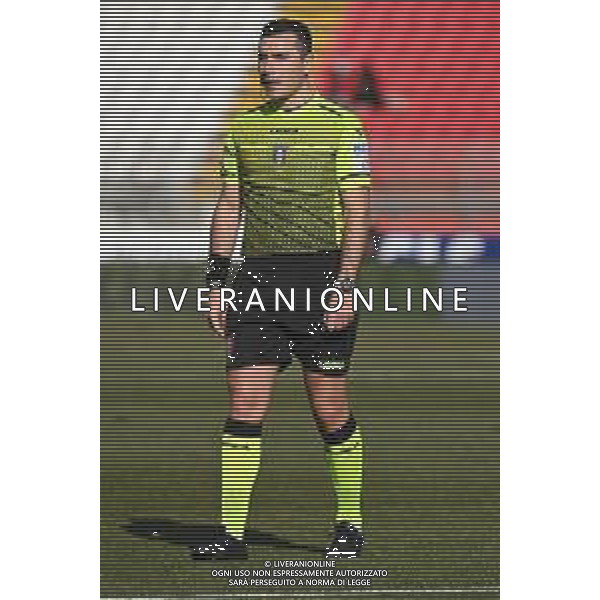 ¬© TVRG l\'arbitro Gianpiero Miele di Nola (NA) Monza vs Spal Campionato Serie BKT - 22a giornata Monza 12-02-2022 U-Power Stadium foto Roberto Garavaglia/ag. Aldo Liverani sas /AGENZIA ALDO LIVERANI SAS