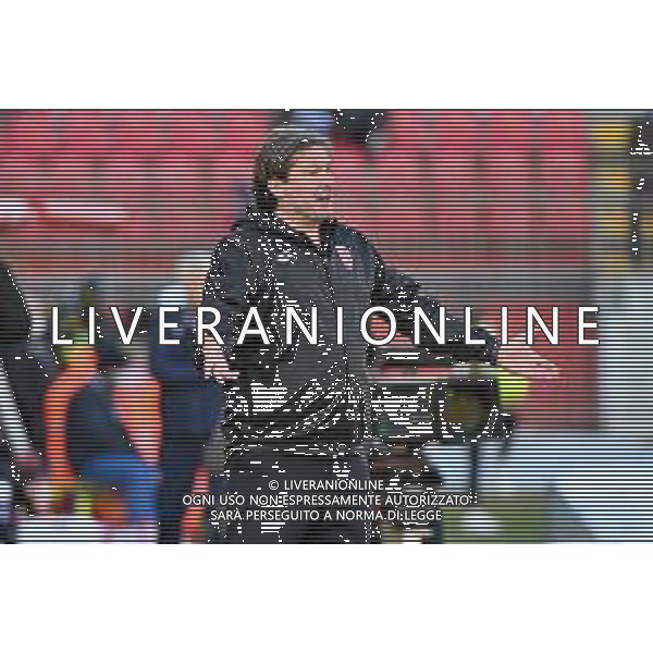 © TVRG Giovanni Stroppa allenatore Monza Monza vs Spal Campionato Serie BKT - 22a giornata Monza 12-02-2022 U-Power Stadium foto Roberto Garavaglia/ag. Aldo Liverani sas /AGENZIA ALDO LIVERANI SAS