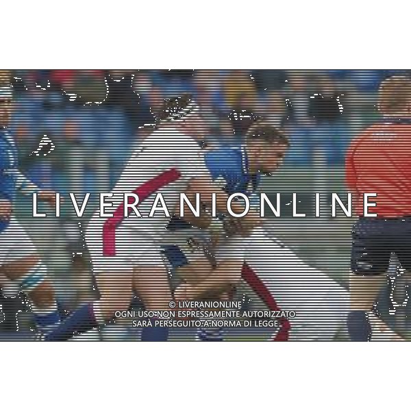 Luigi Mariani/LMedia - 2022 Six Nations - Italy vs England - Rugby Six Nations match febbraio 13 2022 - Olimpico stadium Rome, Italy 2022 Six Nations - Italy vs England Photo showing: Edoardo Padovani (Italy) @Luigi Mariani/LiveMedia /AGENZIA ALDO LIVERANI SAS