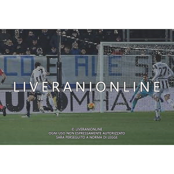 Dusan Vlahovic (Juventus) occasione da gol Atalanta vs Juventus Campionato Serie A TIM - 25a giornata Bergamo 13-02-2022 Gewiss Stadium - Stadio Atleti Azzurri d\'Italia foto Roberto Garavaglia/ag. Aldo Liverani sas