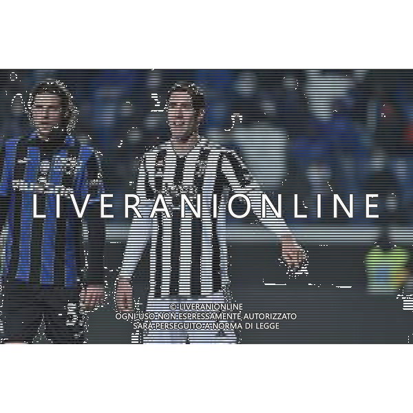 Dusan Vlahovic (Juventus) Atalanta vs Juventus Campionato Serie A TIM - 25a giornata Bergamo 13-02-2022 Gewiss Stadium - Stadio Atleti Azzurri d\'Italia foto Roberto Garavaglia/ag. Aldo Liverani sas