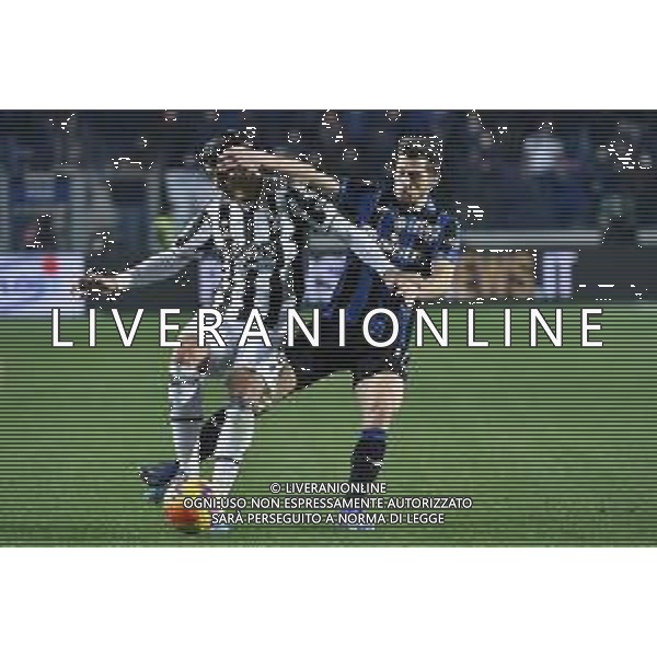 Alvaro Morata (Juventus) e Remo Freuler (Atalanta) Atalanta vs Juventus Campionato Serie A TIM - 25a giornata Bergamo 13-02-2022 Gewiss Stadium - Stadio Atleti Azzurri d\'Italia foto Roberto Garavaglia/ag. Aldo Liverani sas