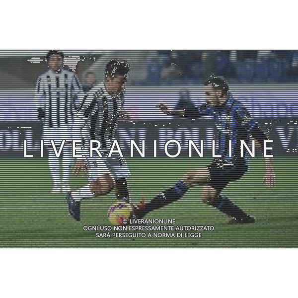 Paulo Dybala (Juventus) e Davide Zappacosta (Atalanta) Atalanta vs Juventus Campionato Serie A TIM - 25a giornata Bergamo 13-02-2022 Gewiss Stadium - Stadio Atleti Azzurri d\'Italia foto Roberto Garavaglia/ag. Aldo Liverani sas
