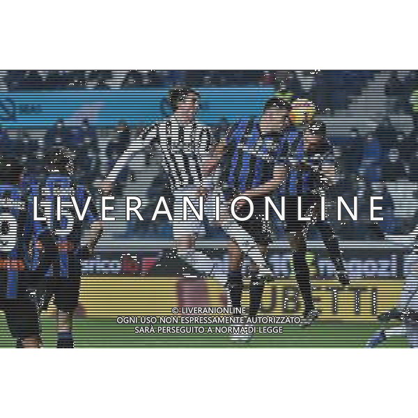 Dusan Vlahovic (Juventus) Atalanta vs Juventus Campionato Serie A TIM - 25a giornata Bergamo 13-02-2022 Gewiss Stadium - Stadio Atleti Azzurri d\'Italia foto Roberto Garavaglia/ag. Aldo Liverani sas