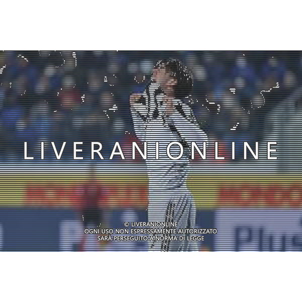 Dusan Vlahovic (Juventus) Atalanta vs Juventus Campionato Serie A TIM - 25a giornata Bergamo 13-02-2022 Gewiss Stadium - Stadio Atleti Azzurri d\'Italia foto Roberto Garavaglia/ag. Aldo Liverani sas