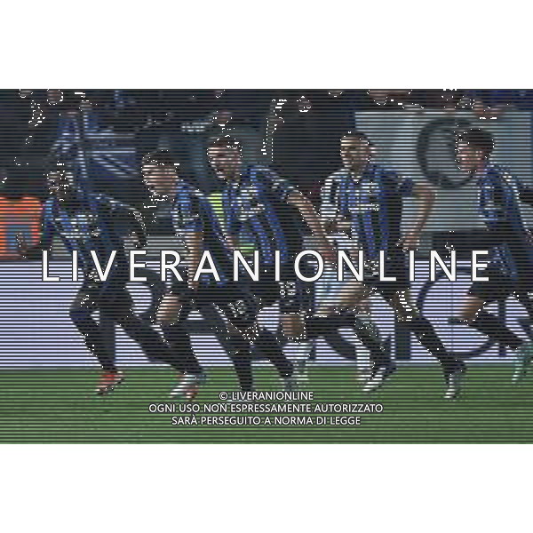 Ruslan Malinovskyi (Atalanta) esulta dopo il gol dell\'1 a 0 Atalanta vs Juventus Campionato Serie A TIM - 25a giornata Bergamo 13-02-2022 Gewiss Stadium - Stadio Atleti Azzurri d\'Italia foto Roberto Garavaglia/ag. Aldo Liverani sas