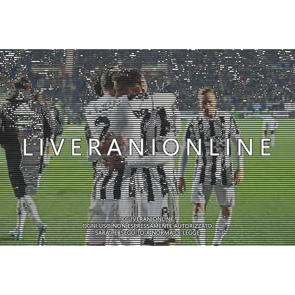 esultanza Juventus dopo il gol dell\'1 a 1 Atalanta vs Juventus Campionato Serie A TIM - 25a giornata Bergamo 13-02-2022 Gewiss Stadium - Stadio Atleti Azzurri d\'Italia foto Roberto Garavaglia/ag. Aldo Liverani sas