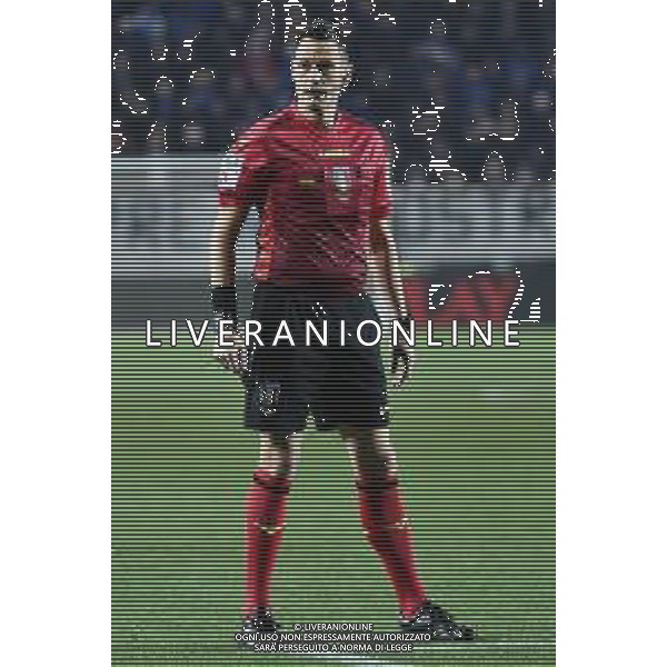 l\'arbitro Maurizio Mariani di Aprilia (RM) Atalanta vs Juventus Campionato Serie A TIM - 25a giornata Bergamo 13-02-2022 Gewiss Stadium - Stadio Atleti Azzurri d\'Italia foto Roberto Garavaglia/ag. Aldo Liverani sas/AGENZIA ALDO LIVERANI SAS