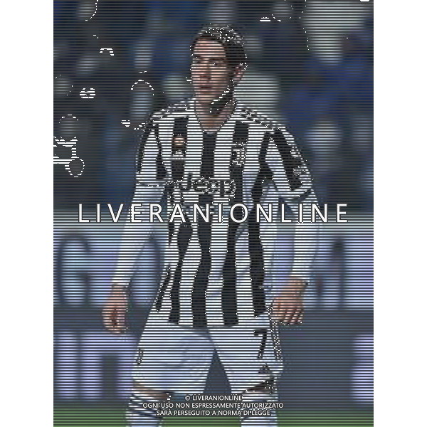 Dusan Vlahovic (Juventus) Atalanta vs Juventus Campionato Serie A TIM - 25a giornata Bergamo 13-02-2022 Gewiss Stadium - Stadio Atleti Azzurri d\'Italia foto Roberto Garavaglia/ag. Aldo Liverani sas/AGENZIA ALDO LIVERANI SAS