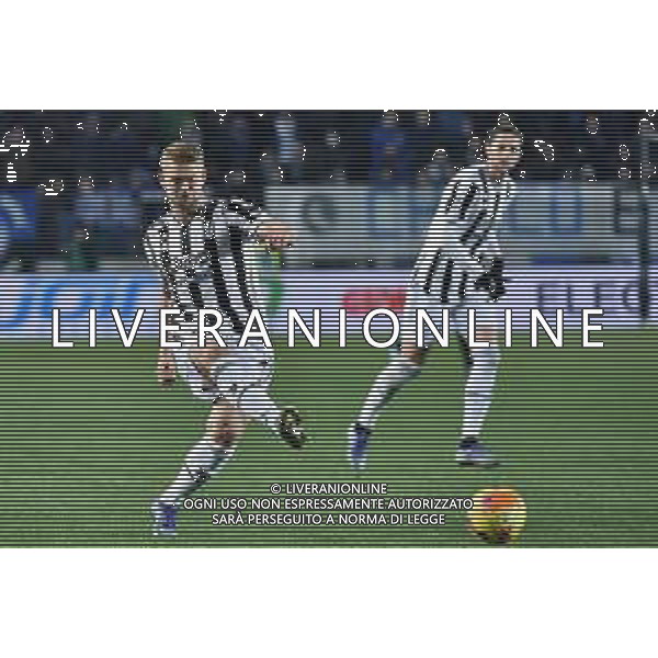 Matthijs De Ligt (Juventus) e sulla DX Adrien Rabiot (Juventus) Atalanta vs Juventus Campionato Serie A TIM - 25a giornata Bergamo 13-02-2022 Gewiss Stadium - Stadio Atleti Azzurri d\'Italia foto Roberto Garavaglia/ag. Aldo Liverani sas/AGENZIA ALDO LIVERANI SAS