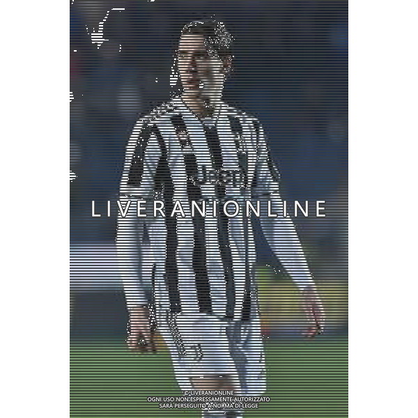Dusan Vlahovic (Juventus) Atalanta vs Juventus Campionato Serie A TIM - 25a giornata Bergamo 13-02-2022 Gewiss Stadium - Stadio Atleti Azzurri d\'Italia foto Roberto Garavaglia/ag. Aldo Liverani sas/AGENZIA ALDO LIVERANI SAS