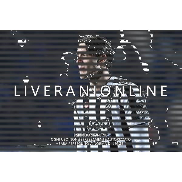 Dusan Vlahovic (Juventus) Atalanta vs Juventus Campionato Serie A TIM - 25a giornata Bergamo 13-02-2022 Gewiss Stadium - Stadio Atleti Azzurri d\'Italia foto Roberto Garavaglia/ag. Aldo Liverani sas/AGENZIA ALDO LIVERANI SAS