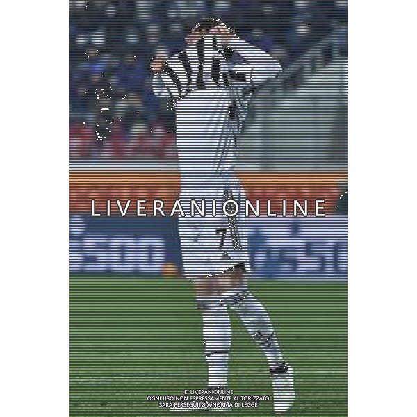 Dusan Vlahovic (Juventus) Atalanta vs Juventus Campionato Serie A TIM - 25a giornata Bergamo 13-02-2022 Gewiss Stadium - Stadio Atleti Azzurri d\'Italia foto Roberto Garavaglia/ag. Aldo Liverani sas/AGENZIA ALDO LIVERANI SAS