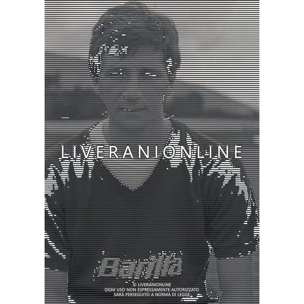 1983 ALLENAMENTO ROMA CALCIO RITIRO ESTIVO NELLA FOTO SETTIMIO LUCCI AG ALDO LIVERANI SAS