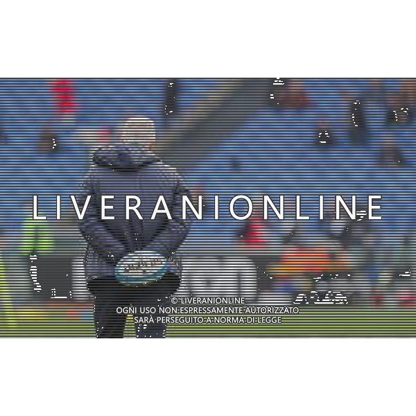 Luigi Mariani/LMedia - 2022 Six Nations - Italy vs England - Rugby Six Nations match February 13 2022 - Olimpico stadium Rome, Italy 2022 Six Nations - Italy vs England Photo showing: head coach Kieran Crowley (Italy) @Luigi Mariani/LiveMedia /AGENZIA ALDO LIVERANI SAS