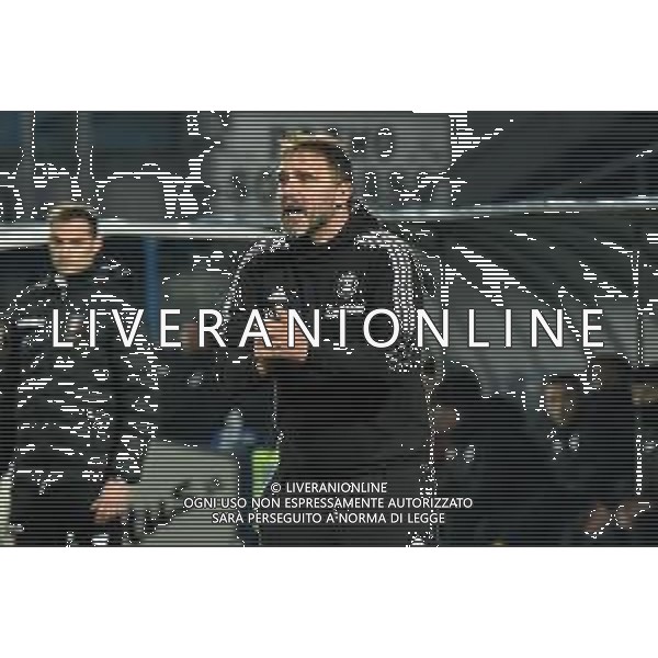 Gabriele Masotti/LMedia - AC Pisa vs LR Vicenza - Italian soccer Serie B match 2021/2022 February 15 2022 - Arena Garibaldi Pisa, Italy AC Pisa vs LR Vicenza Photo showing: Head coach of Pisa Luca D\'Angelo @Gabriele Masotti/LiveMedia /AGENZIA ALDO LIVERANI SAS