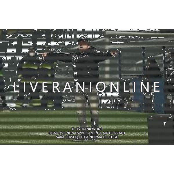Gabriele Masotti/LMedia - AC Pisa vs LR Vicenza - Italian soccer Serie B match 2021/2022 February 15 2022 - Arena Garibaldi Pisa, Italy AC Pisa vs LR Vicenza Photo showing: Head coach of Vicenza Cristian Brocchi @Gabriele Masotti/LiveMedia /AGENZIA ALDO LIVERANI SAS