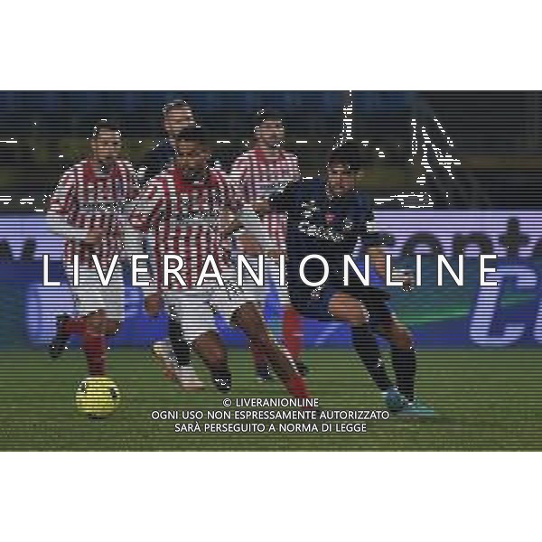 Gabriele Masotti/LMedia - AC Pisa vs LR Vicenza - Italian soccer Serie B match 2021/2022 February 15 2022 - Arena Garibaldi Pisa, Italy AC Pisa vs LR Vicenza Photo showing: Alessio Sergio Da Cruz (Vicenza) thwarted by Yonatan Cohen (Pisa) @Gabriele Masotti/LiveMedia /AGENZIA ALDO LIVERANI SAS