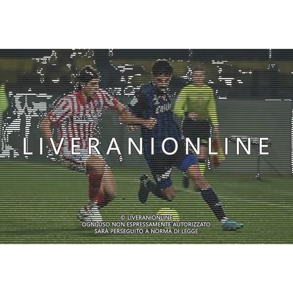 Gabriele Masotti/LMedia - AC Pisa vs LR Vicenza - Italian soccer Serie B match 2021/2022 February 15 2022 - Arena Garibaldi Pisa, Italy AC Pisa vs LR Vicenza Photo showing: Yonatan Cohen (Pisa) hampered by Filippo Ranocchia (Vicenza) @Gabriele Masotti/LiveMedia /AGENZIA ALDO LIVERANI SAS
