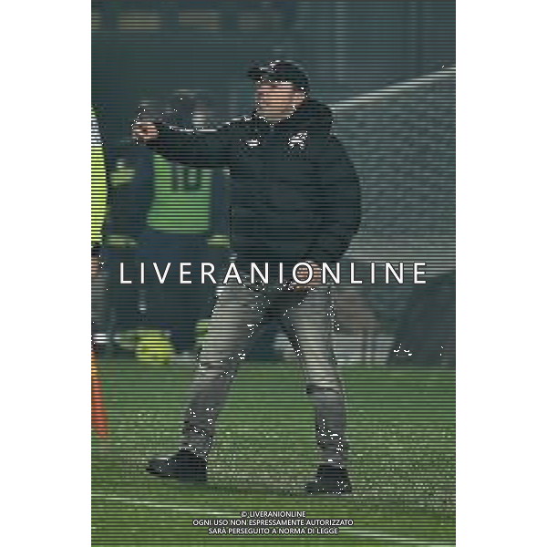 Gabriele Masotti/LMedia - AC Pisa vs LR Vicenza - Italian soccer Serie B match 2021/2022 February 15 2022 - Arena Garibaldi Pisa, Italy AC Pisa vs LR Vicenza Photo showing: Head coach of Vicenza Cristian Brocchi @Gabriele Masotti/LiveMedia /AGENZIA ALDO LIVERANI SAS