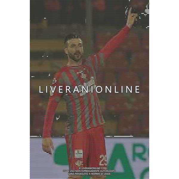 US Cremonese vs Parma Campionato Calcio Serie BKT 23 Giornata 15.02.2022 Samuel Di Carmine of US CREMONESE in action ©Luca Amedeo Bizzarri/LMedia/AGENZIA ALDO LIVERANI SAS