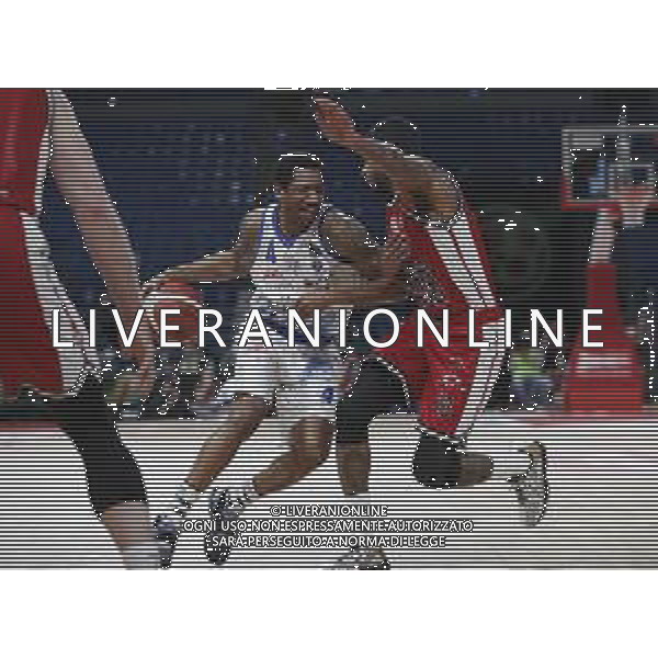PESARO - Legabasket Frecciarossa Finaleight 2022 - Coppa Italia Olimpia Milano - Dinamo Sassari 16/02/2022 nella foto: robinson Gerald(Banco di Sardegna Sassari) ©Claudio Zamagni/Agenzia Aldo Liverani