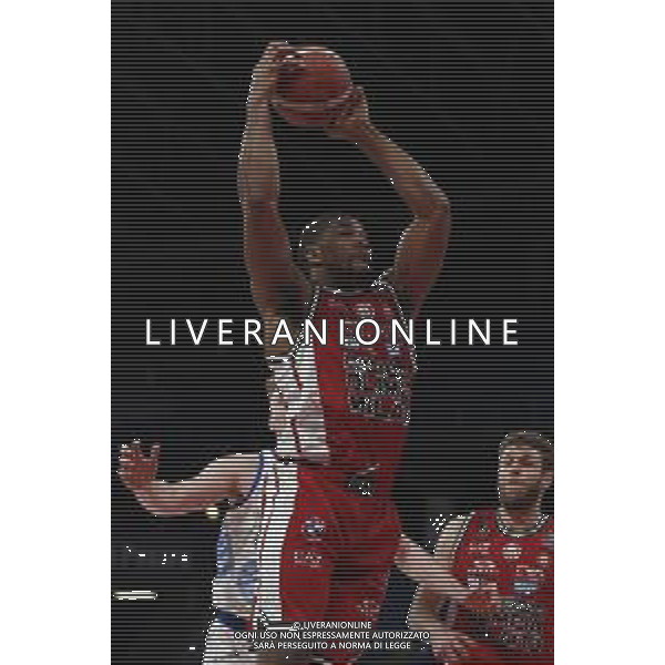 PESARO - Legabasket Frecciarossa Finaleight 2022 - Coppa Italia Olimpia Milano - Dinamo Sassari 16/02/2022 nella foto: Hines Kyle(AX Armani Exchanghe Olimpia Milano) ©Claudio Zamagni/Agenzia Aldo Liverani