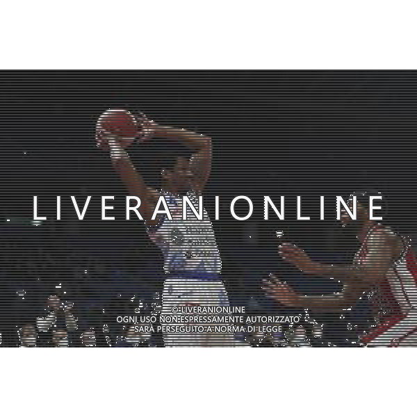 PESARO - Legabasket Frecciarossa Finaleight 2022 - Coppa Italia Olimpia Milano - Dinamo Sassari 16/02/2022 nella foto: robinson Gerald(Banco di Sardegna Sassari) ©Claudio Zamagni/Agenzia Aldo Liverani
