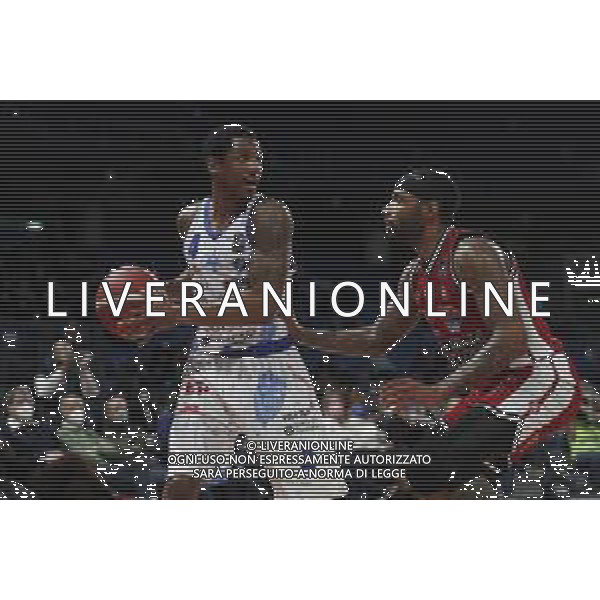 PESARO - Legabasket Frecciarossa Finaleight 2022 - Coppa Italia Olimpia Milano - Dinamo Sassari 16/02/2022 nella foto: robinson Gerald(Banco di Sardegna Sassari) ©Claudio Zamagni/Agenzia Aldo Liverani