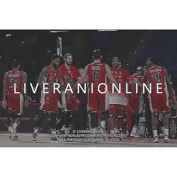 PESARO - Legabasket Frecciarossa Finaleight 2022 - Coppa Italia Olimpia Milano - Dinamo Sassari 16/02/2022 nella foto: Esultanza milano ©Claudio Zamagni/Agenzia Aldo Liverani /AGENZIA ALDO LIVERANI SAS