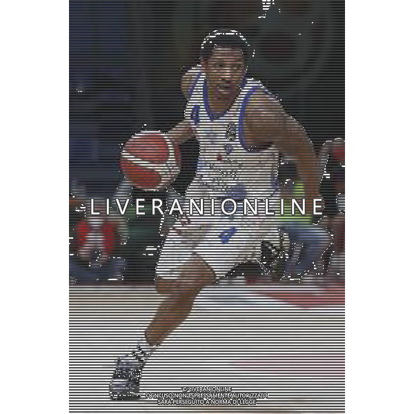 PESARO - Legabasket Frecciarossa Finaleight 2022 - Coppa Italia Olimpia Milano - Dinamo Sassari 16/02/2022 nella foto: robinson Gerald(Banco di Sardegna Sassari) ©Claudio Zamagni/Agenzia Aldo Liverani /AGENZIA ALDO LIVERANI SAS